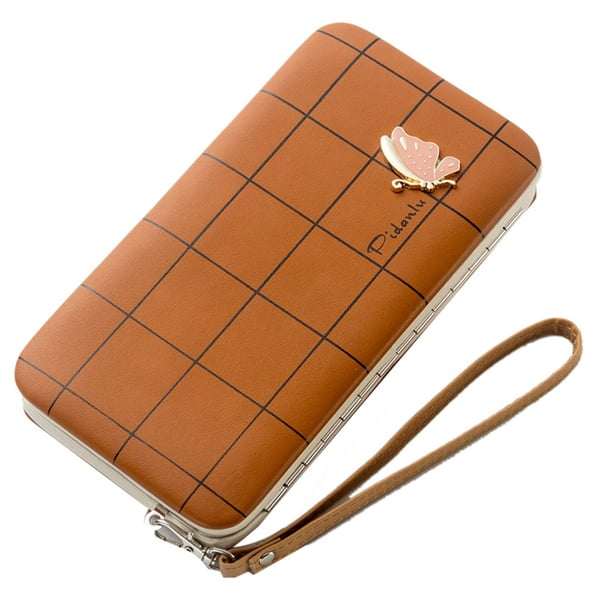Faux Leather Clutch Wallet with wrist strap Faux Leather Clutch Wallet with wrist strap